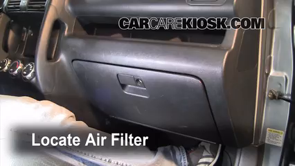 2006 Honda CR-V SE 2.4L 4 Cyl. Air Filter (Cabin) Check